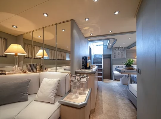 M/Y WHITE AND SILVER